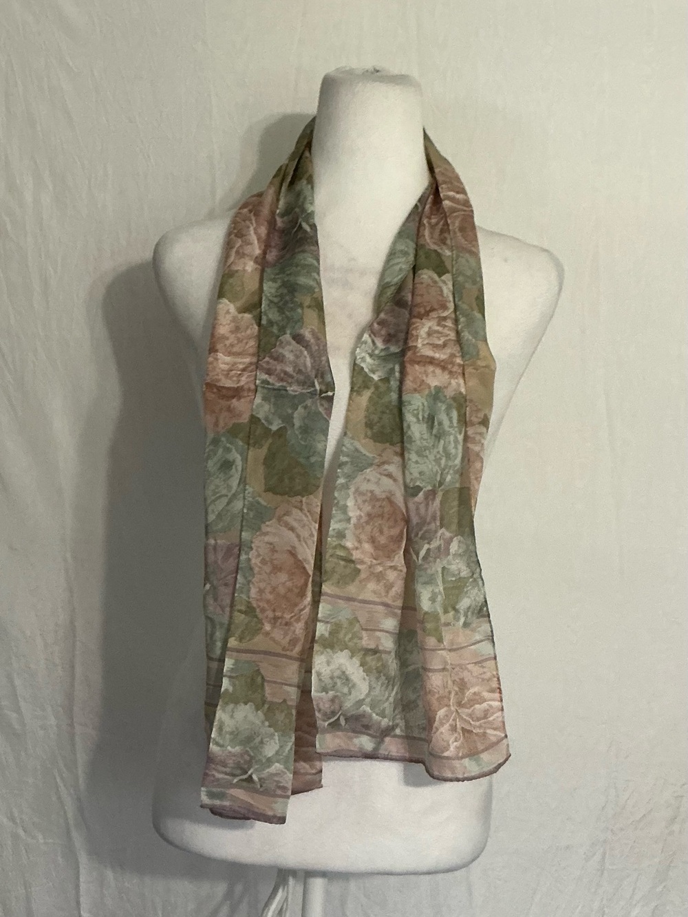 Floral Pastel Lightweight Scarf - Women Accessories